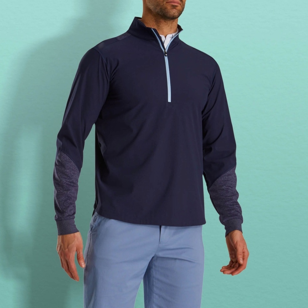 FootJoy Men’s XL Blue Hyperflex Pullover Lightweight Golf Performance Jacket